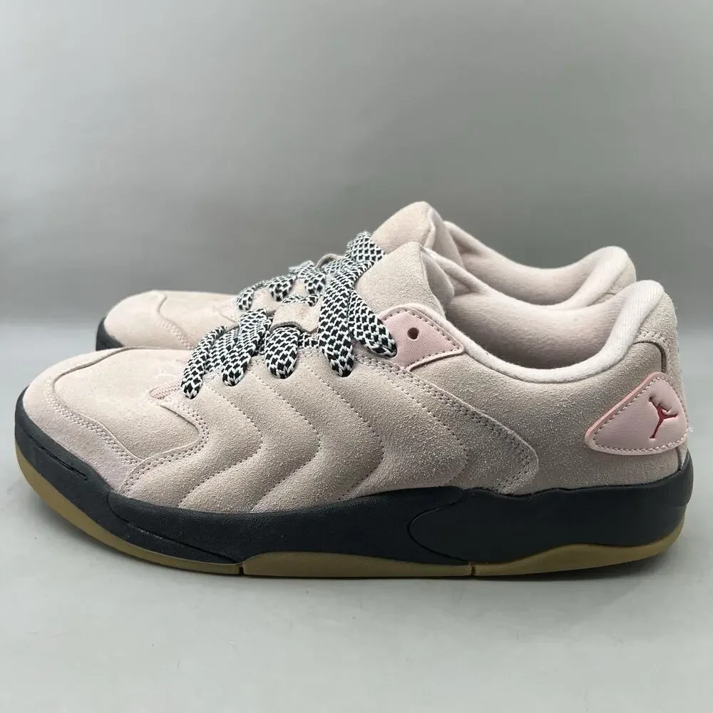 Nike Jordan Session Atmosphere Shoes Men Size 14 Pink Suede Comfort Sneakers NEW